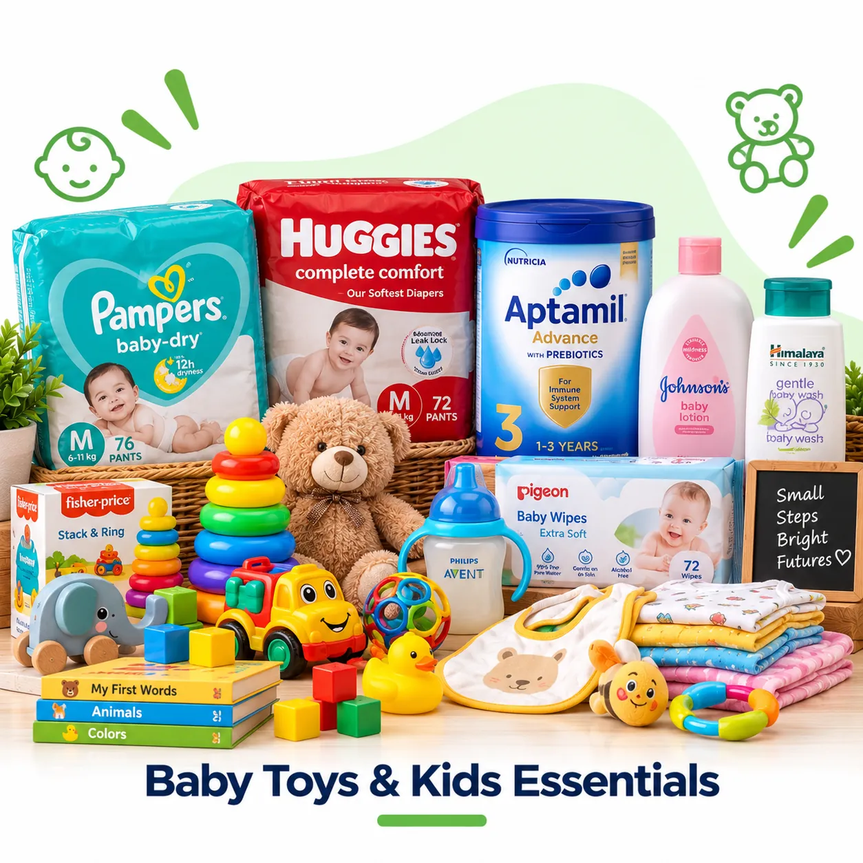 Baby Toys & Kids Essentials