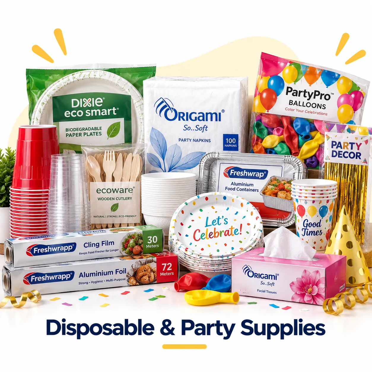 Disposable & Party Supplies
